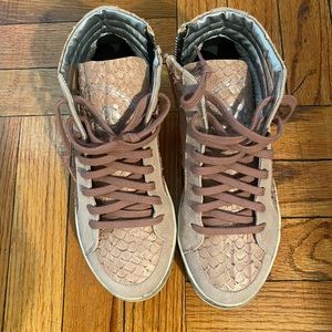 P448 Mid-Top Sneakers - Golden Goose style